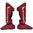 thumbnail image 4 of Espinilleras Fairtex SP7 Muay Thai para hombre, mujer y niños, color rojo XL, 4 of 6