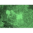 thumbnail image 1 of Ahgly Company Indoor Rectangle Oriental Emerald Green Industrial Area Rugs, 6' x 9', 1 of 4
