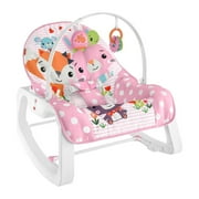 Fisher-Price Infant-to-Toddler Rocker - Soothing Infant Seat, Pink Critters