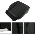 thumbnail image 4 of labwork Front Driver Side Black Perforated Artificial Leather Seat Cover Replacement for 2007 2008 2009 2010 2011 2012 Acura RDX, 4 of 7