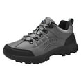thumbnail image 1 of VBARHMQRT Espadrilles de Marche pour Hommes Rouges Mode Été et Automne Espadrilles pour Hommes Chaussures de Randonnée Semelles Non Épaisses Semelle Épaisse Maille Respirante Décontractées à Lacets, 1 of 9