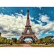 thumbnail image 1 of Taladro de pintura de diamante, Kits de bricolaje de la Torre Eiffel, decoración de pared redonda completa, arte artesanal Hugtrwg Para estrenar, 1 of 9