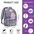 thumbnail image 6 of Trendy Paisley Design Backpack – Unique Paisley Gift for Women & Men, Durable Water-Resistant School Bag, Spacious Bookbag for College Students, Comfortable Laptop Backpack for Daily Use, 6 of 6
