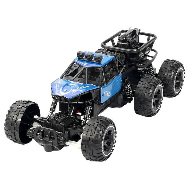 Alloy Remote Control 6WD Off Road Truck High Speed Vehicle For Boys With Rechargeable Battery And Powerful Motor