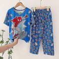 thumbnail image 1 of 16 (120-130 cm) Marrón claro Algodón para niños Princesa Anna Elsa Pijamas Conjunto de ropa de dibujos animados para niños Pijamas de manga para bebés Ropa para el hogar Pijamas para niños esquí esquí Gafas de esquí, 1 of 1