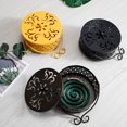 thumbnail image 5 of MyLifeUNIT Mosquito Coil Holder, Retro Portable Mosquito Incense Burner for Home and Camping (Bronze), 5 of 7
