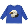 thumbnail image 3 of Inktastic Bald Eagle Boys or Girls Long Sleeve Toddler T-Shirt, 3 of 5