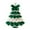 D, variant on DIY Crochet Christmas Tree Kit, Handmade Holiday Decoration Set, Beginner Christmas Kit, Tree Bow Pearl Embellishment, Christmas Party Crochet Decorations,Starter kit