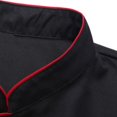 thumbnail image 3 of Unisex Short Long Sleeve Chef Jacket Coat Hotel Kitchen Service Uniform Workwear, 3 of 4