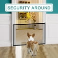 thumbnail image 2 of Pet Gate,Mesh Dog Gate for House, Magic Pet Gate for Stair, Baby Gate Door, Portable Safety Guard Fence Indoor Doorway, 2 of 8