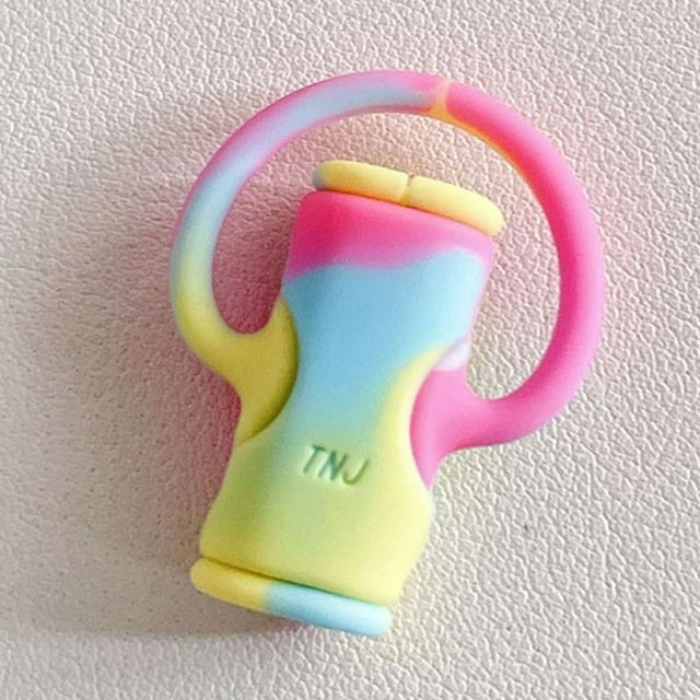 Mobile Phone Data Cable Protection Cover Silicone Cartoon Two-In-One Protection Wire Breakage Charging Wire Head Protection Cover