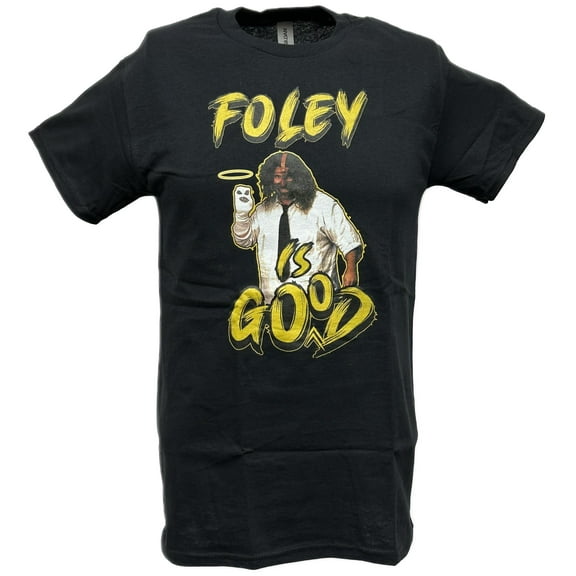 Mick Foley Is Good Cactus Jack Mens Black T-shirt