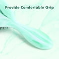 thumbnail image 2 of Daily Gard Detangling Wet Hair Brush Set for Women and Girl, Ultra Soft-Nylon Bristles Detangler Brush for All Hair Types, Green, Idea Gift, 2 of 8