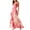 Pink, variant on THDHVS Maxi Dresses for Women 2025,Women's Casual Dresses,Beach Sundress Spaghetti Strap Tiered Summer Wedding Guest Long Dress Green L