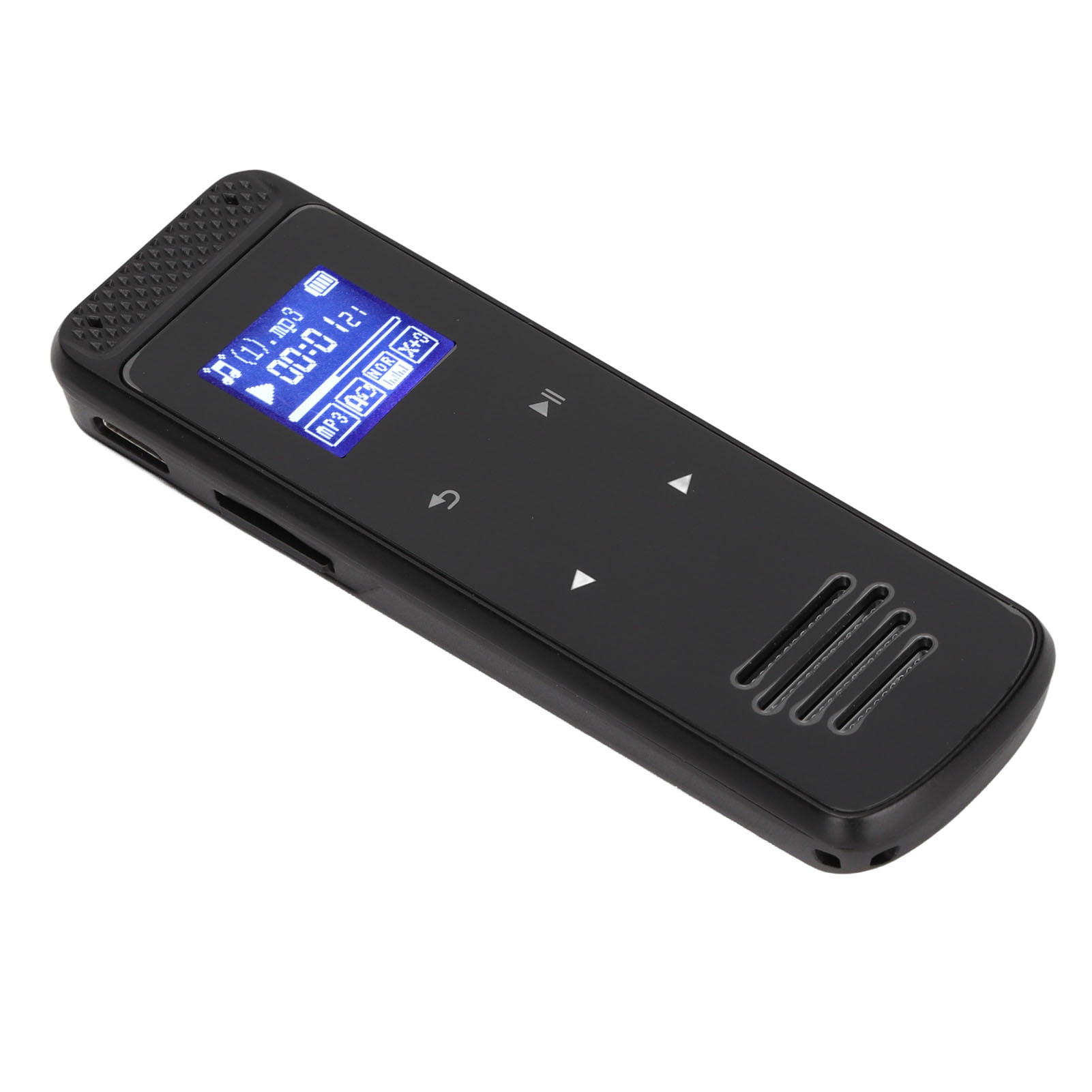 Mini Voice Recorder Voice to Text AI Smart HD Noise Reduction Zinc Alloy Voice Recorder for Lecture Meeting Interview Neutral English 16GB