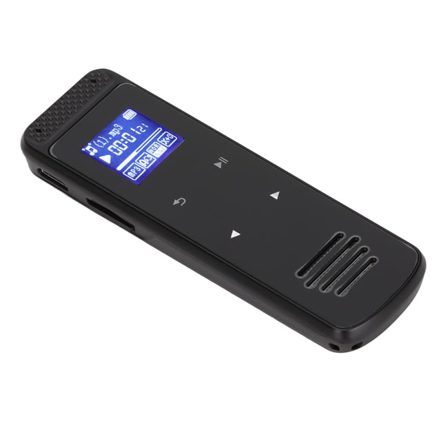 Voice Activated Recorder, AI Smart HD Zinc Alloy Voice Recorder Noise Reduction for Interview Neutral English