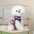thumbnail image 3 of vnanda Milk Silk Fabric Dog Clothing Stylish Multicolor Pet Vest for Dogs Adorable Puppy Clothes for Indoor Outdoor Activities, 3 of 8