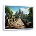 thumbnail image 2 of Designart "Journey To Asian Painting II" Asian Floater Framed Wall Art Print, 2 of 7