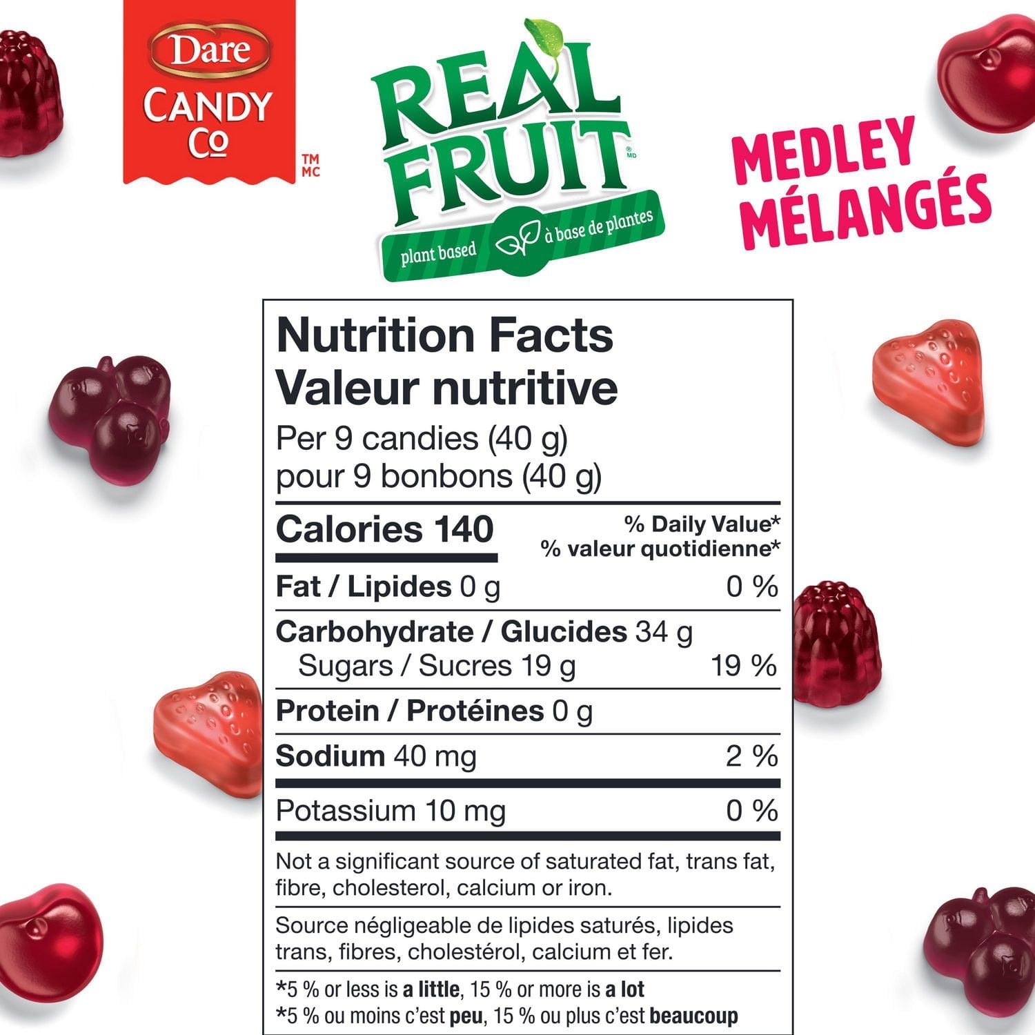 Dare RealFruit Gummies Medley