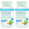 SmartyPants Vitamins Adult Gummy Multivitamins Plus Omega 3's Plus Vitamin D, 2 Bottle's of 180 Gummies (60 Day Supply)
