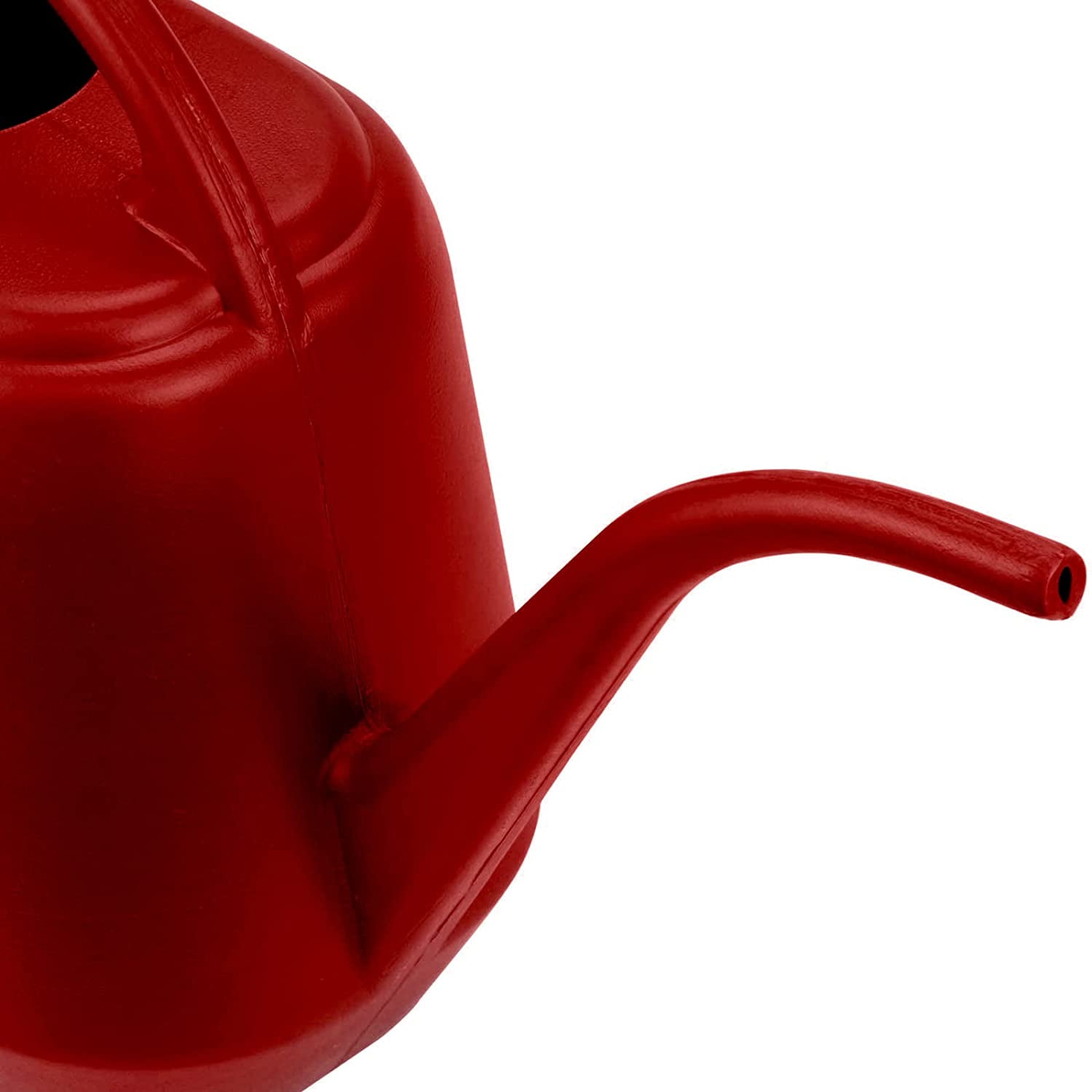 Plastic Watering Can, Burnt Red, 1-Gallon