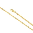thumbnail image 2 of 14K Yellow Gold Diamond Cut Rope Chain Necklace for Men and Women â€“ Measures 2mm Thickness x 30 Inches Length, 2 of 7