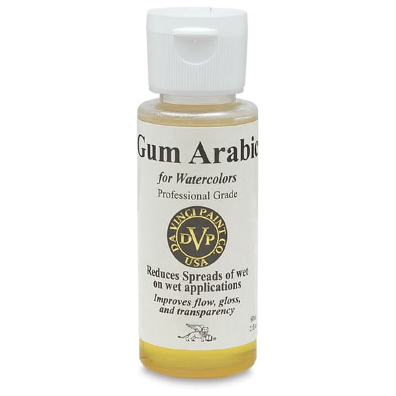 Da Vinci Artists' Watercolor Mediums - Gum Arabic, 2 oz bottle