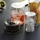 thumbnail image 3 of Frasco de vidrio con tapa de vidrio transparente nueces de café Biscuit Can Recipe Decorative Candy Jar, 3 of 5