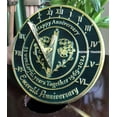 thumbnail image 4 of 55th Anniversary Sundial Golden Wedding Memorial Gift for Love Ones 8 inches Home and Garden Decor, 4 of 6