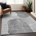 thumbnail image 6 of Addison Rugs Mayfield Washable Transitional Abstract Gray Rectangle Rug, 10' x 14', 6 of 6