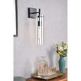 thumbnail image 2 of Savant 1 light black wall sconce, 2 of 5