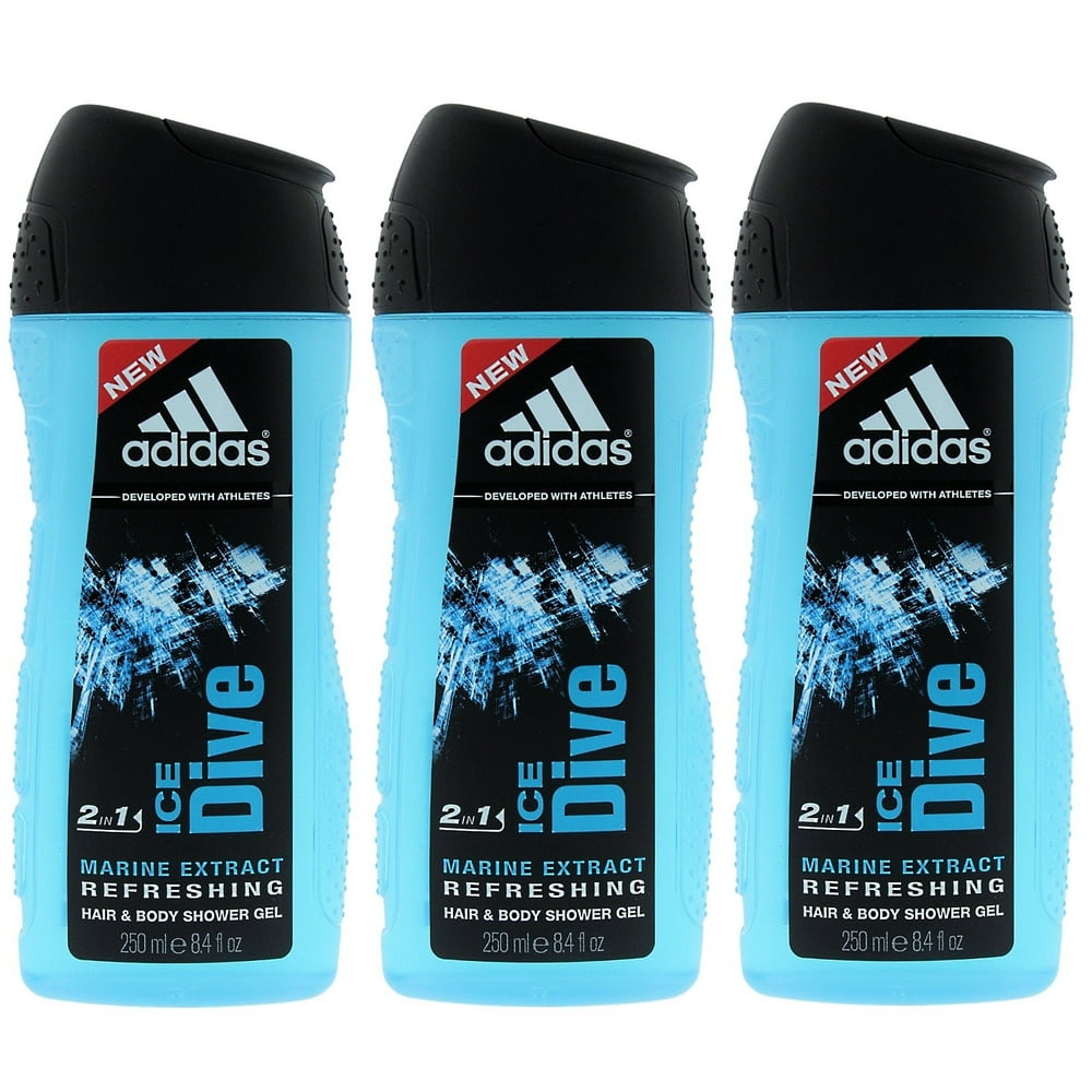 Adidas 8.4Ounce Ice Dive Hair & Body Wash