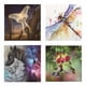 thumbnail image 2 of 5D DIY mariposa / libélula / Lobo / pájaro Animal pintura diamante punto de cruz redondo resina cristal bordado imagen regalos kenally JJ15633-03, 2 of 6