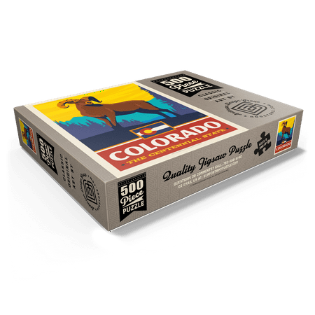 MyPuzzle - Colorado: The Centennial State - Premium 500 Piece Jigsaw Puzzle for Adults