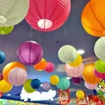 thumbnail image 5 of 1pc 4"-16"(10-40cm) Round Decorative Paper Lantern Balls for Wedding Party Kid's Birthday Decor Babyshower Supplies DIY Craft, 5 of 5