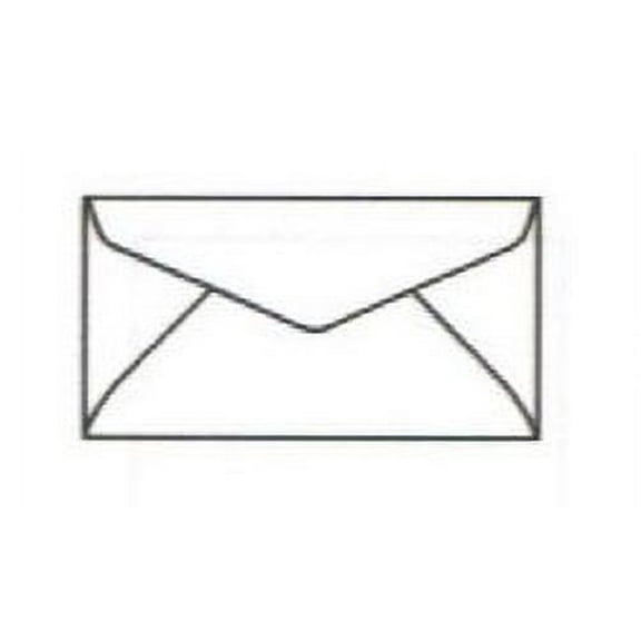 No. 7-1/2 Recovery® White Envelopes, 3-15/16" x 7-1/2", Recycled (30% Post-Consumer), Acid Free, Vellum Finish (FSC® Certified) - Box of 500 Envelopes