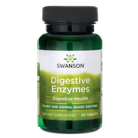 Block 90 Tabs - Swanson Digestive Enzymes 90 Tabs