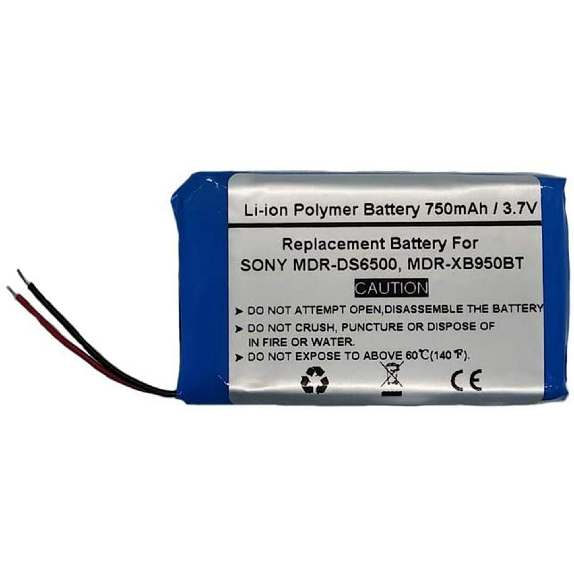 750mah 3 7v Replacement Battery For Sony Mdr Ds6500 Mdr Xb950bt 1 756 9 21 1 756 9 31 Lis1427hepcc Lis1427nhpcc Walmart Canada 750mah 3 7v Replacement Battery For Sony Mdr Ds6500 Mdr Xb950bt 1 756 9 21 1 756 9 31 Lis1427hepcc Lis1427nhpcc Walmart Canada
