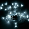 thumbnail image 2 of Battery Operated String Lights, 33ft 100LED Cool White String Lights, Clear Wire Twinkle Fairy String Lights for Wedding Party Festival Indoor/Outdoor Decoration, 2 of 5
