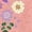 DESERT PINK, variant on - Minnie Floral Circle - Youth Girls Fitted Short Sleeve T-Shirt