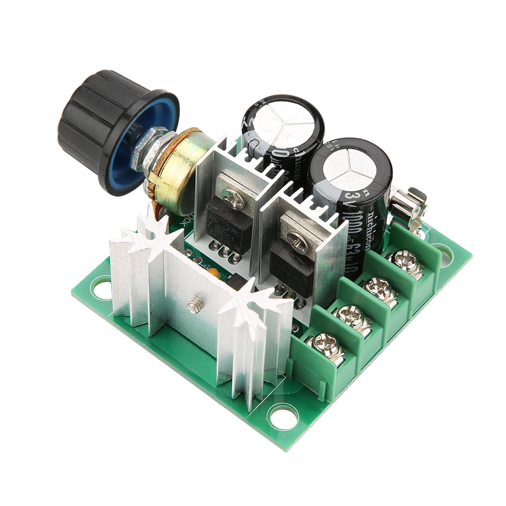 12V40V 10A PWM DC Motor Governor Stepless Variable Speed Switch Module