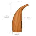 thumbnail image 2 of Dispensador de jabón automático de 300 ml Dispensador de jabón por infrarrojos sin contacto Dispensador de desinfectante (1 pieza, grano de madera clara) JAMW Sencillez, 2 of 5