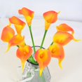 thumbnail image 1 of OUSITAID Artificial Flower Vase Decoration Elegant Fancy Calla Shape Artificial Plant, 1 of 4