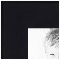 ArtToFrames 12x23 inch Satin Black Picture Frame, Black Wood Poster Frame (4654)