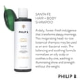 thumbnail image 2 of Philip B Santa Fe Hair Plus Body Balancing Soothing Shampoo, 11.8 fl oz, 2 of 6