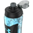 thumbnail image 3 of Under Armour Playmaker 28-oz. Insulated Squeeze Water Bottle Color: Pink Poppy Size: N/A, 3 of 4