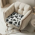 thumbnail image 2 of Renewold Cow Skin Print Stretch Sofa Seat Cushion Slipcover Soft Dog Couch Slipcover Elastic Separate Armchair Slipcover Pet Friendly for Living Room Home Decor, S, 2 of 5