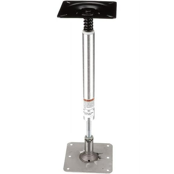 7 x 7 in. Stainless Steel Base Plate Threaded with 13 in. Post Pedestal Kit