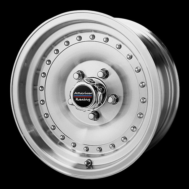 American Racing Outlaw I AR61 Machined Wheel with Clear Coat (15x8"/5x4.75")