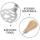 thumbnail image 2 of Machacador de papas manual de acero inoxidable, herramienta de cocina versátil para prensar alimentos, papas, aguacates, frutas y verduras., 2 of 8